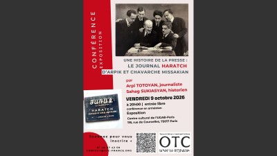 Conférence  « UNE HISTOIRE DE LA PRESSE : LE JOURNAL HARATCH  »